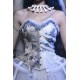 Blood Supply Vampire Bride Corset Top, Hoop Bloomers, Tulle Overlayer and Set(Full Payment Without Shipping)